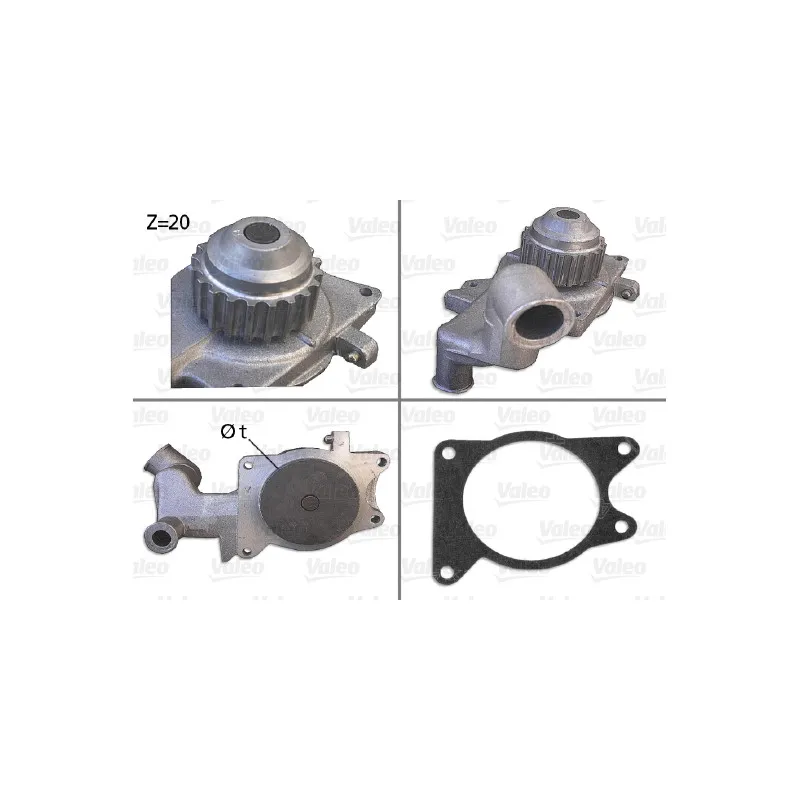 Pompe à eau VALEO 506000