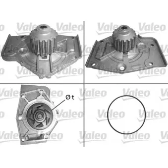 Pompe à eau VALEO 506004