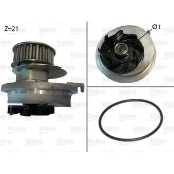 Pompe à eau VALEO 506005