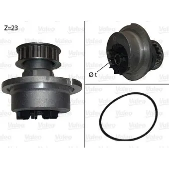 Pompe à eau VALEO 506006