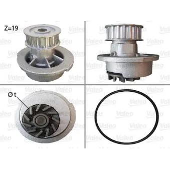 Pompe à eau VALEO 506007
