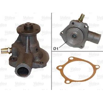 Pompe à eau VALEO 506009