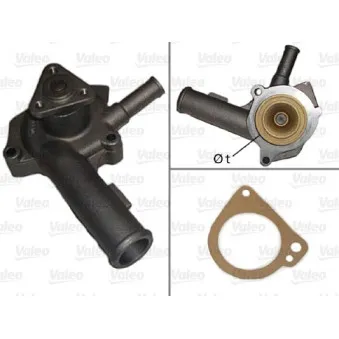 Pompe à eau VALEO 506012