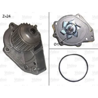 Pompe à eau VALEO 506018