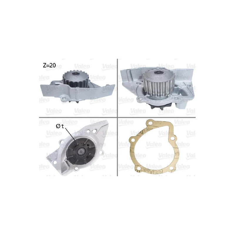 Pompe à eau VALEO 506029