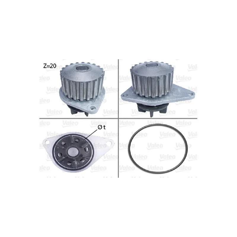 Pompe à eau VALEO 506035
