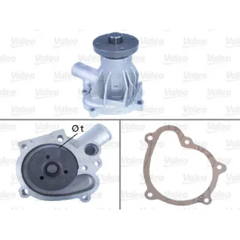 Pompe à eau VALEO 506044