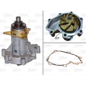 Pompe à eau VALEO 506078