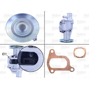 Pompe à eau VALEO 506079