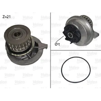 Pompe à eau VALEO 506080