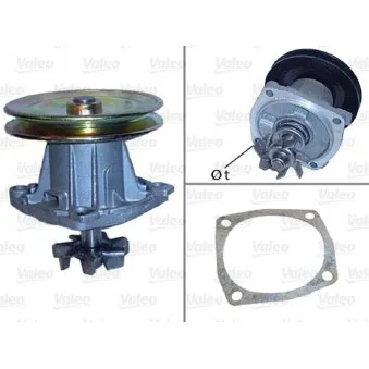 Pompe à eau VALEO 506092