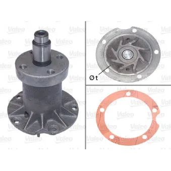 Pompe à eau VALEO 506097