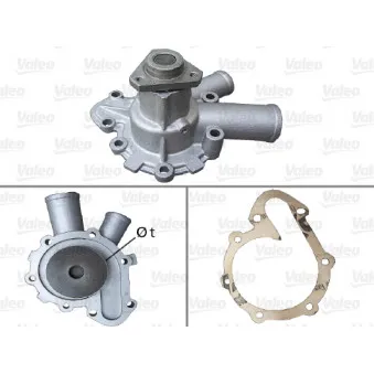 Pompe à eau VALEO 506102