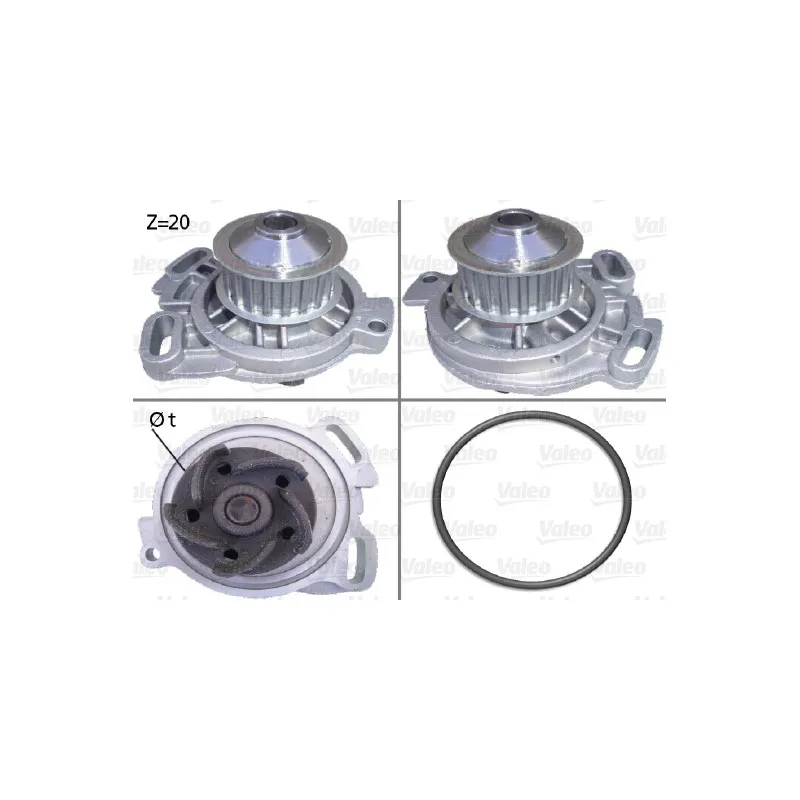 Pompe à eau VALEO 506105
