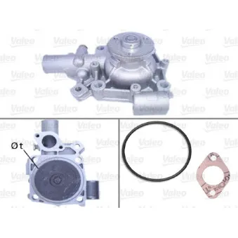 Pompe à eau VALEO 506106