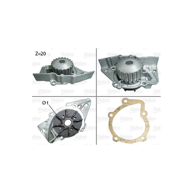 Pompe à eau VALEO 506117