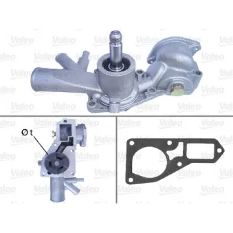 Pompe à eau VALEO 506122