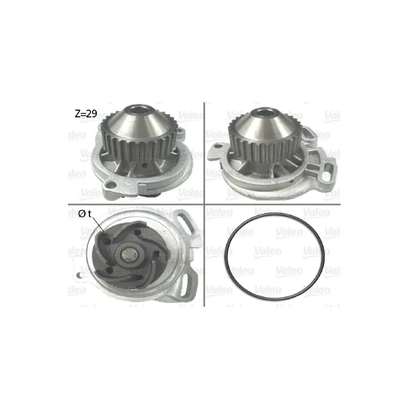 Pompe à eau VALEO 506132