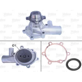 Pompe à eau VALEO 506133