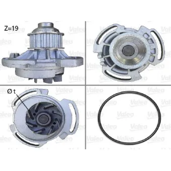 Pompe à eau VALEO 506240