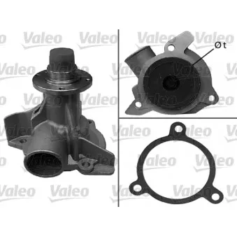 Pompe à eau VALEO 506266