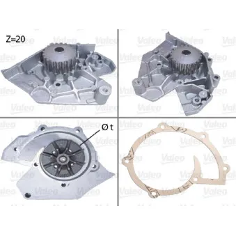 Pompe à eau VALEO 506291
