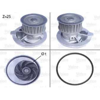 Pompe à eau VALEO 506309