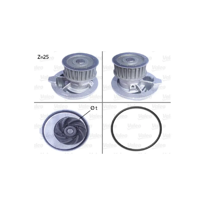 Pompe à eau VALEO 506309