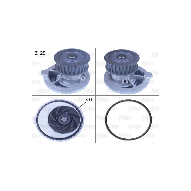 Pompe à eau VALEO 506310
