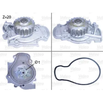Pompe à eau VALEO 506321