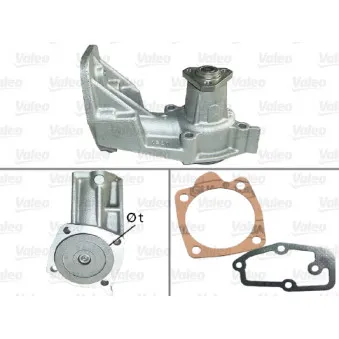 Pompe à eau VALEO 506331