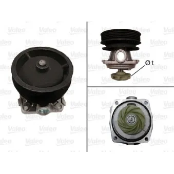 Pompe à eau VALEO 506334