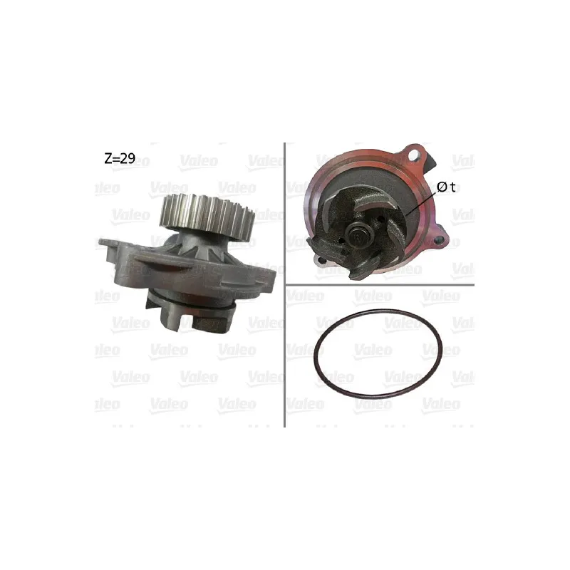 Pompe à eau VALEO 506336