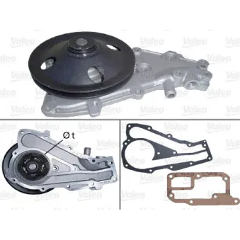 Pompe à eau VALEO 506347