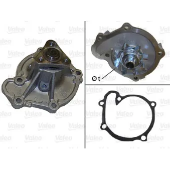 Pompe à eau VALEO 506368