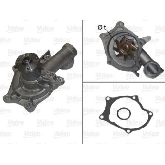 Pompe à eau VALEO 506407
