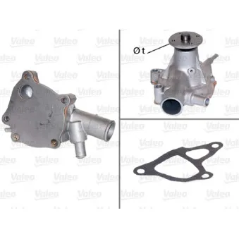 Pompe à eau VALEO 506410
