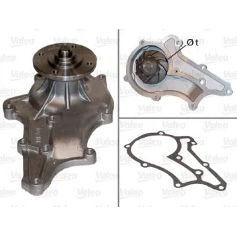 Pompe à eau VALEO 506411