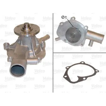 Pompe à eau VALEO 506412