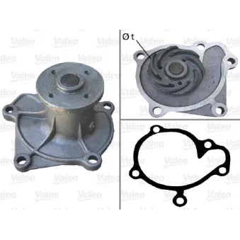 Pompe à eau VALEO 506413