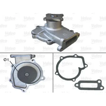 Pompe à eau VALEO 506438
