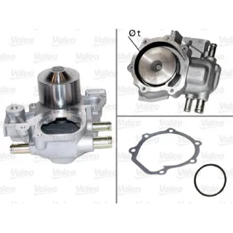 Pompe à eau VALEO 506439