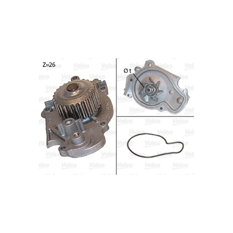 Pompe à eau VALEO 506443