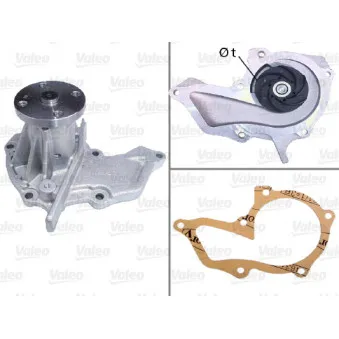 Pompe à eau VALEO 506472