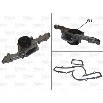 Pompe à eau VALEO 506479