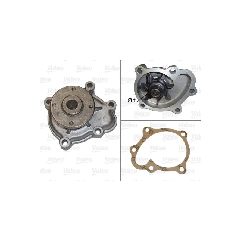 Pompe à eau VALEO 506481