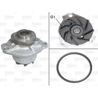 Pompe à eau VALEO 506484
