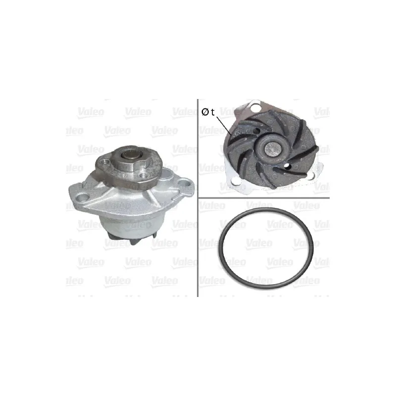 Pompe à eau VALEO 506484