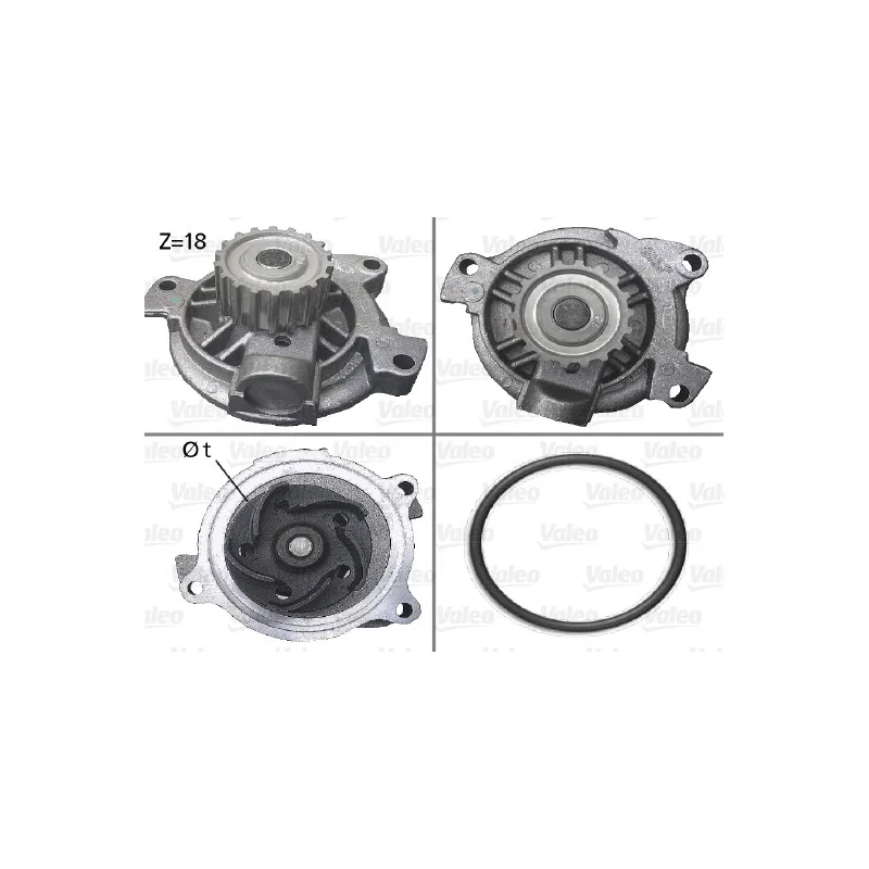 Pompe à eau VALEO 506488