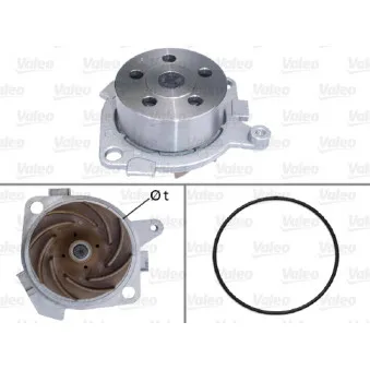 Pompe à eau VALEO 506525